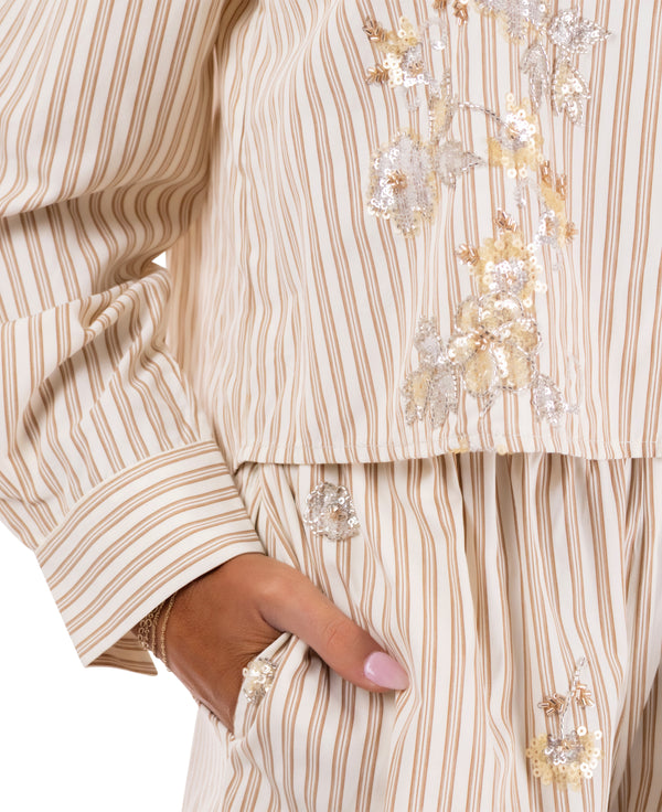 Serenity Set Striped Pants