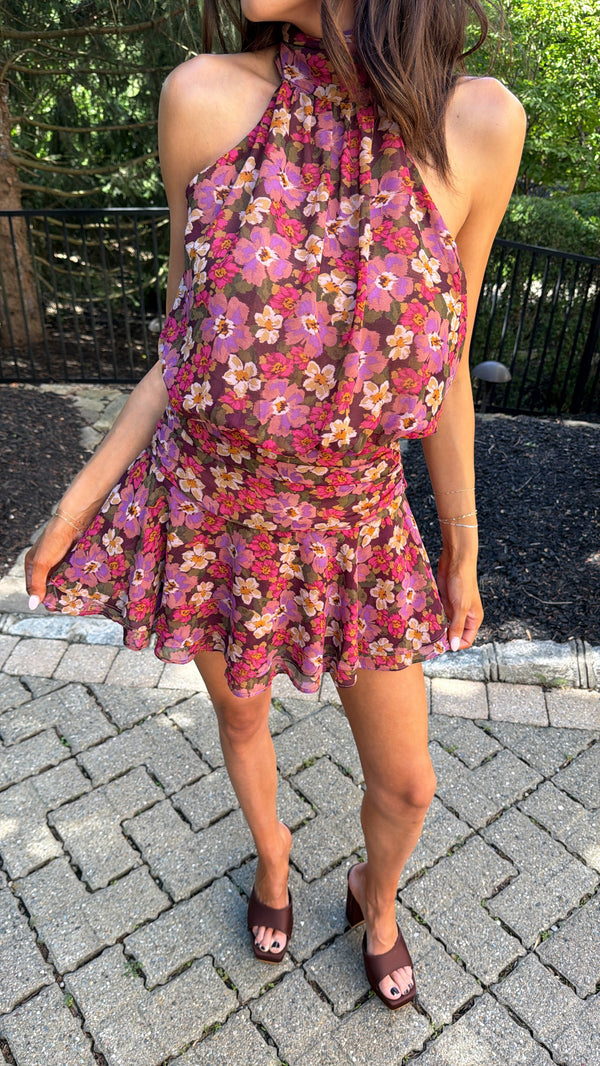 Alara Floral Mini Dress