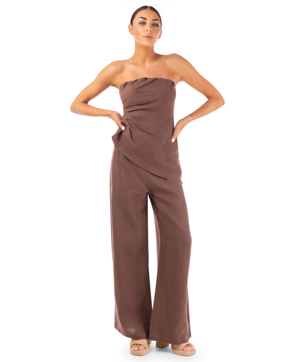 Lorraine Linen Top
