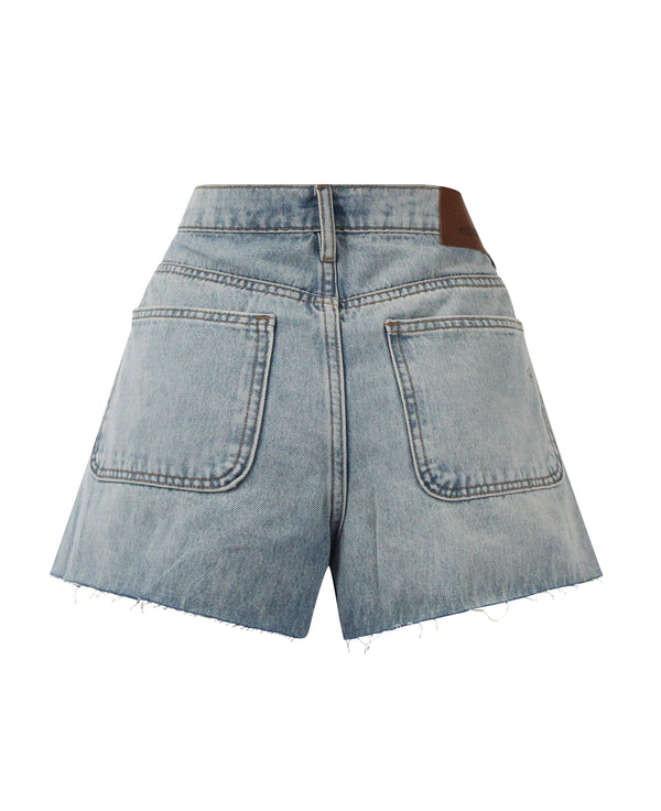 Demetra Light Denim Shorts