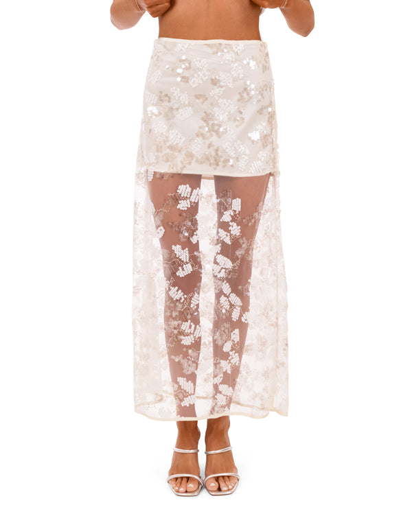 Ella Sequin Maxi Skirt