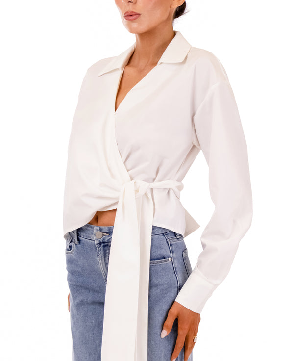 Vanessa Wrap Shirt