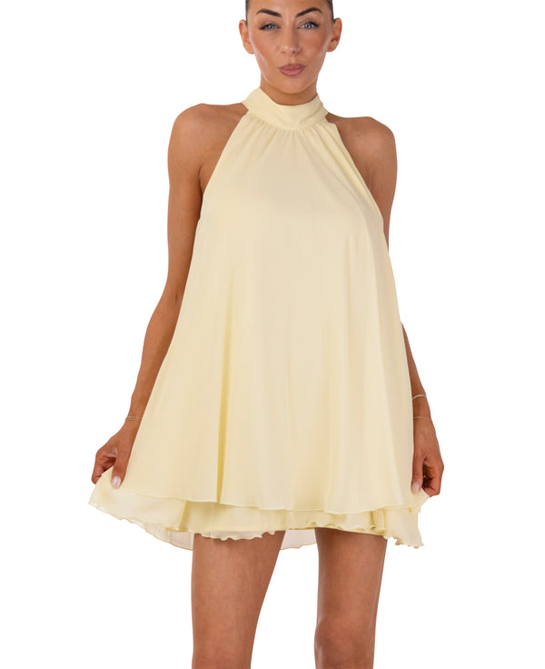 Hannah Halter Mini Dress