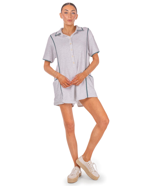 Rosalie Short Sleeve Romper
