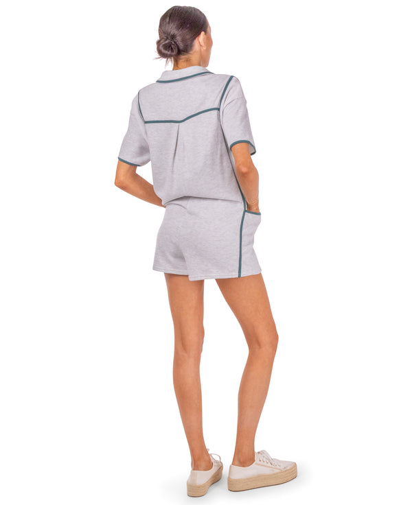 Rosalie Short Sleeve Romper