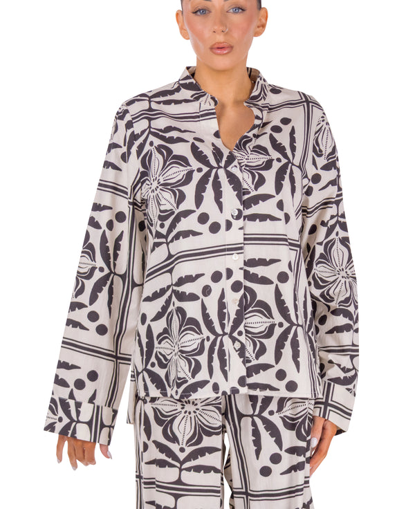 Zoey Set Pattenered Pants