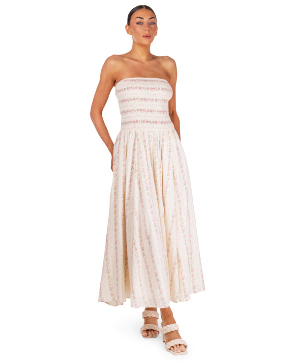 Fallon Floral Midi Dress