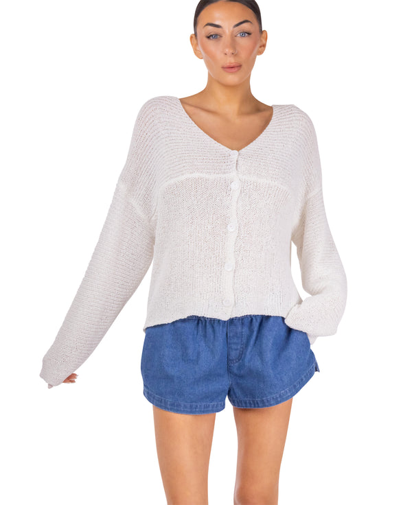 Rory Button-Down Cardigan