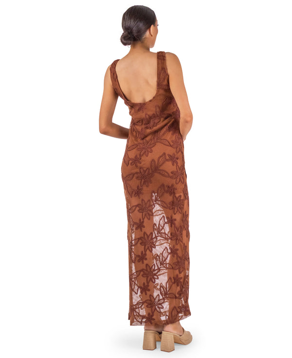 Candace Crochet Maxi Dress