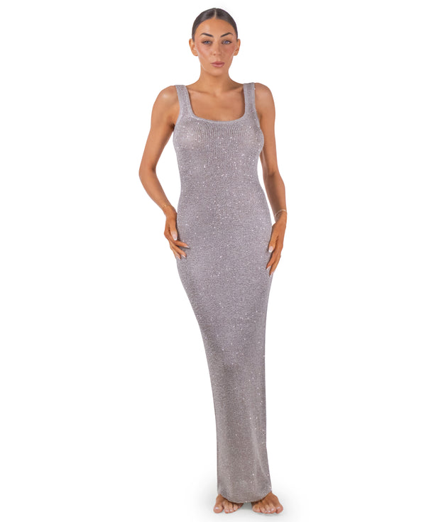 Kimberly Shimmer Maxi Dress