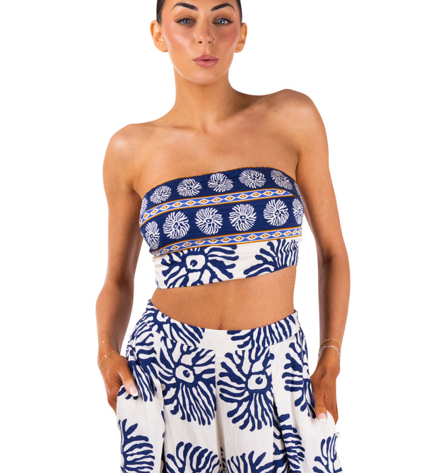 Sophia Set Bandeau Top