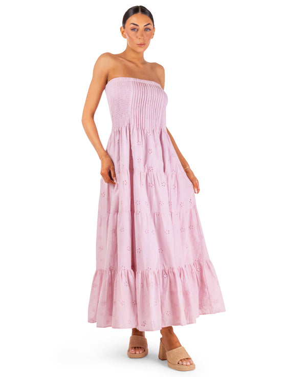 Haven Strapless Midi Dress