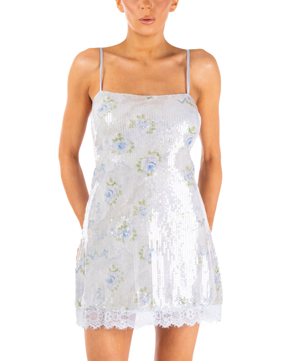 Tatiana Sequin Mini Dress