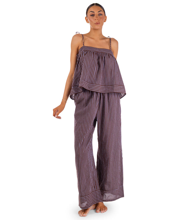 Gabriella Set Striped Cami Top