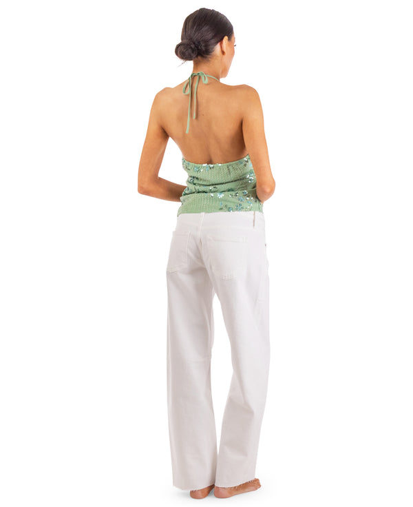 Sabrina Embellished Halter Top