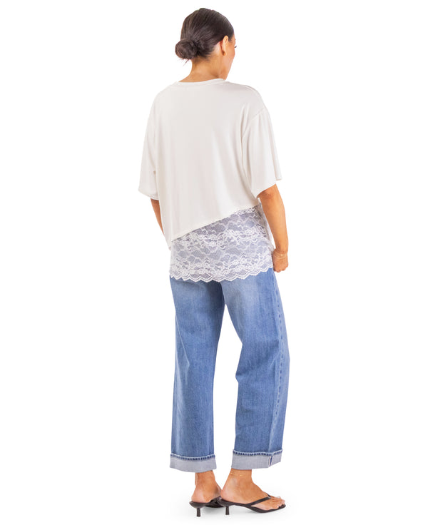 Meredith Lace T-Shirt