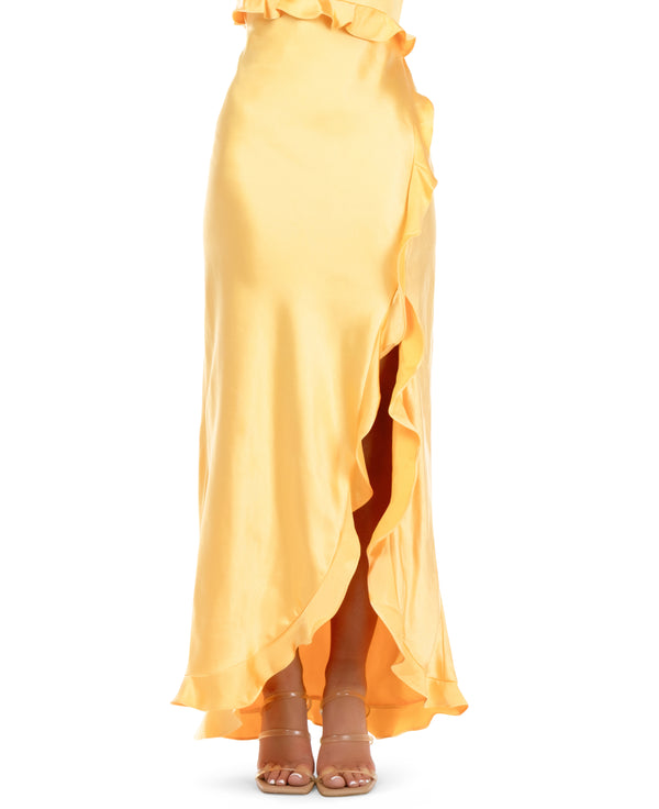 Eileen Satin Maxi Dress