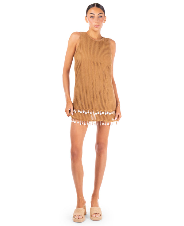 Luna Crochet Mini Dress