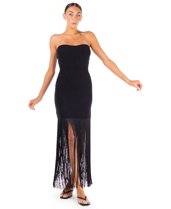 Scarlett Fringe Maxi Dress