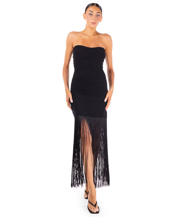 Scarlett Fringe Maxi Dress