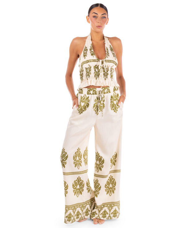 Ruby Set Halter Top
