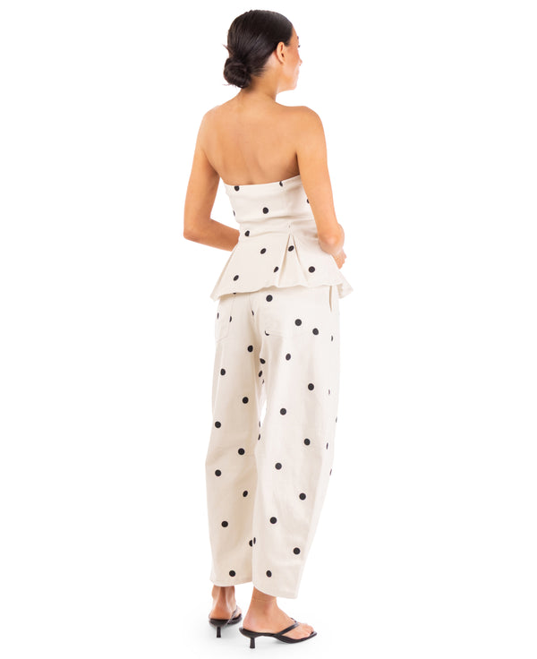 Kinsley Polkadot Tube Top