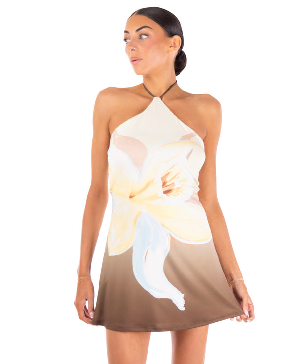 Reagan Halter Mini Dress
