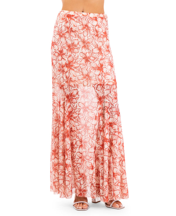 Naomi Floral Maxi Skirt