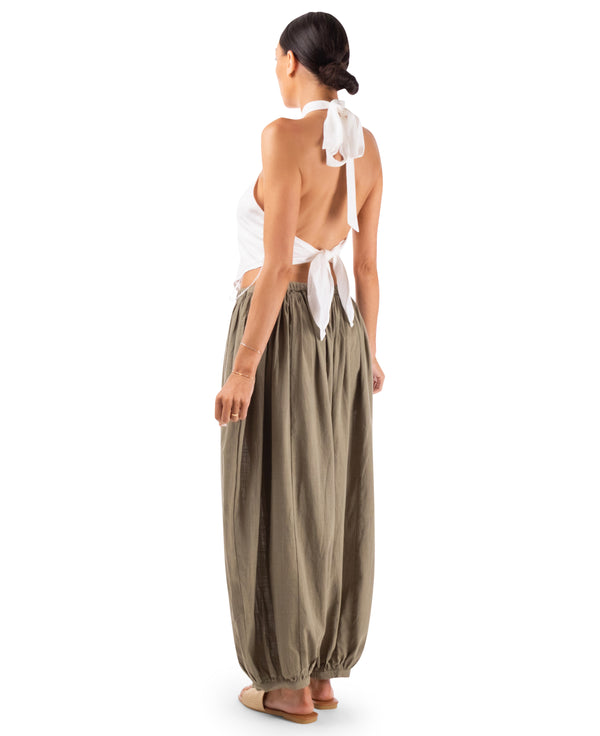 Sage Balloon Pants