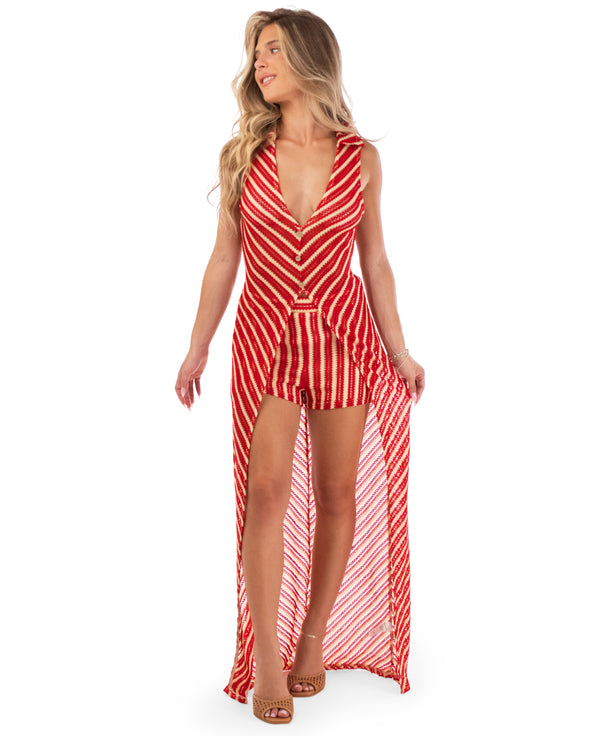 Parker Striped Cardigan