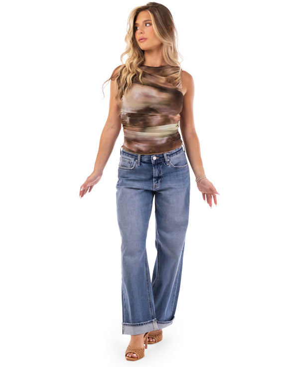 Kiara Mesh Top