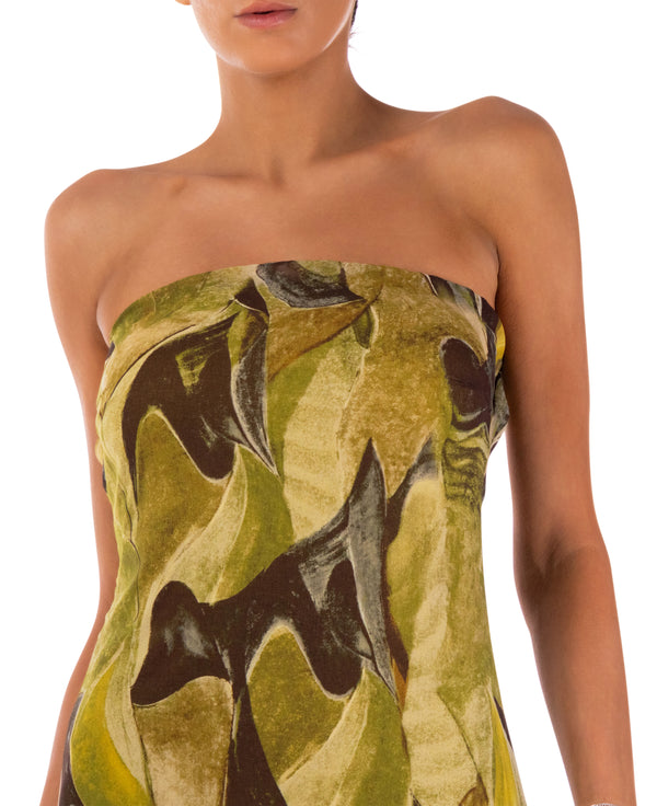 Selena Strapless Maxi Dress