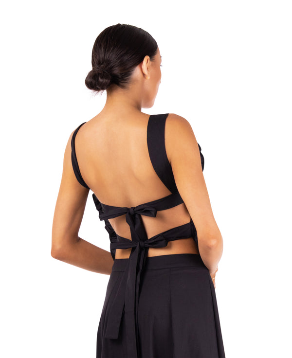Kayla Ruffle Crop Top