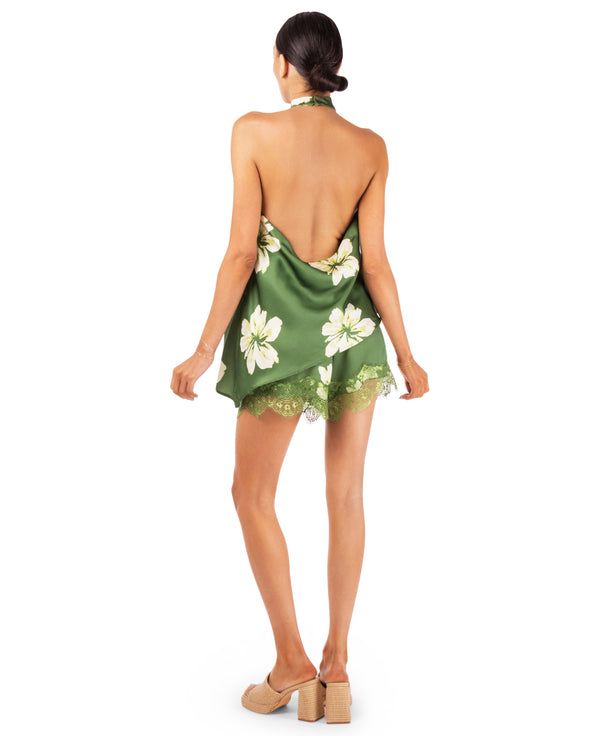Alex Satin Mini Shorts