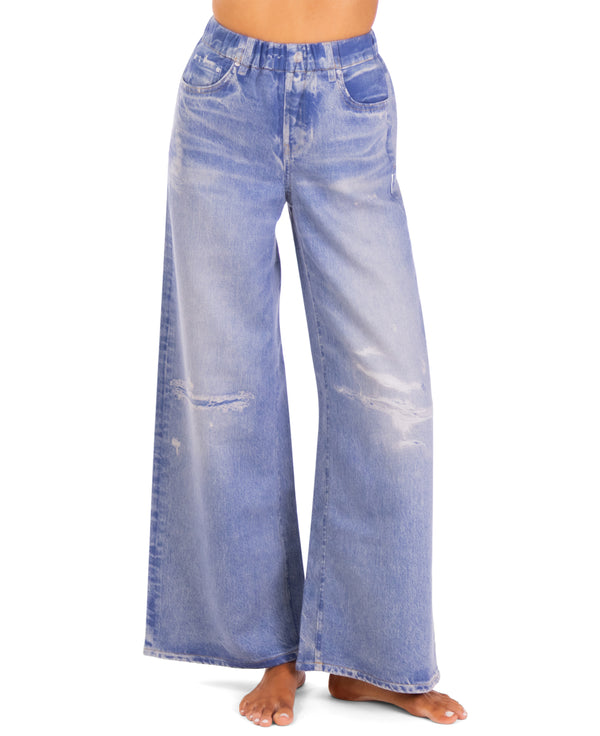 Athena Denim Sweatpants