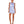 Vera Tropical Print Mini Dress