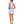 Vera Tropical Print Mini Dress