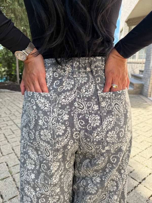 Gianella Paisley Jeans