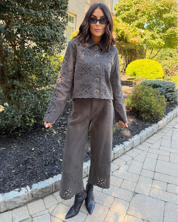 Reaya Eyelet Pants
