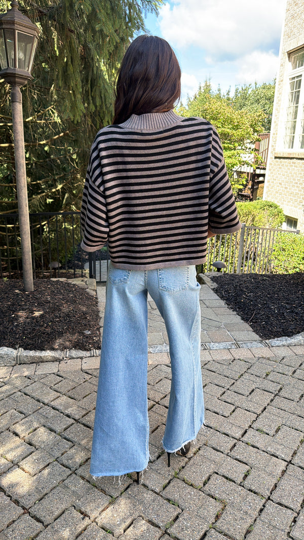 Joslyn Striped Cardigan
