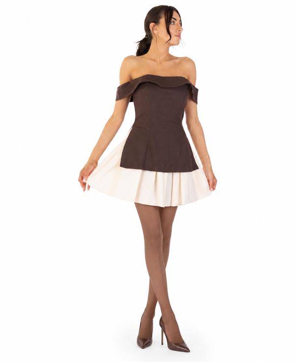 Bexley Flared Mini Dress