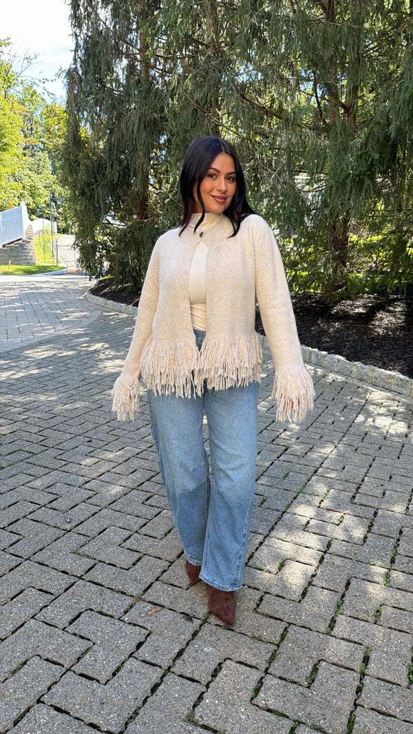 Marilyn Fringe Cardigan