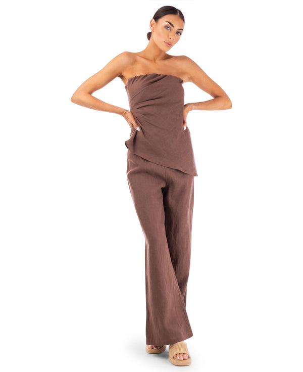 Lorraine Linen Top