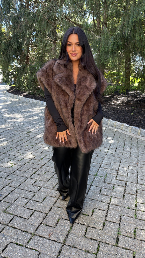 Everlee Faux Fur Vest