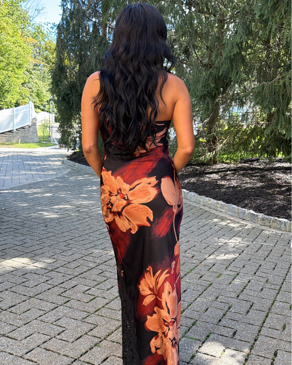 Bianca Strapless Maxi Dress
