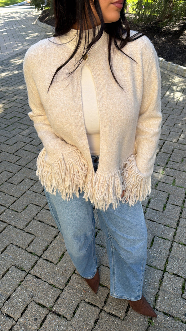 Marilyn Fringe Cardigan