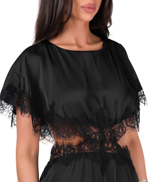 Nia Lace Midi Dress
