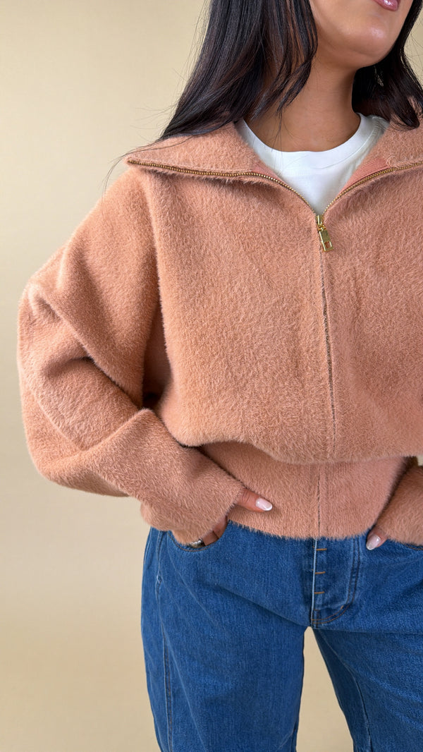 Nova Zip Up Sweater