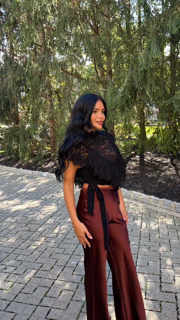 Casey Floral Lace Top