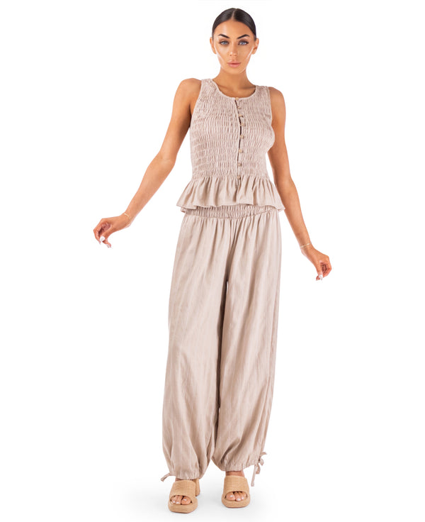 Olivia Striped Balloon Pants